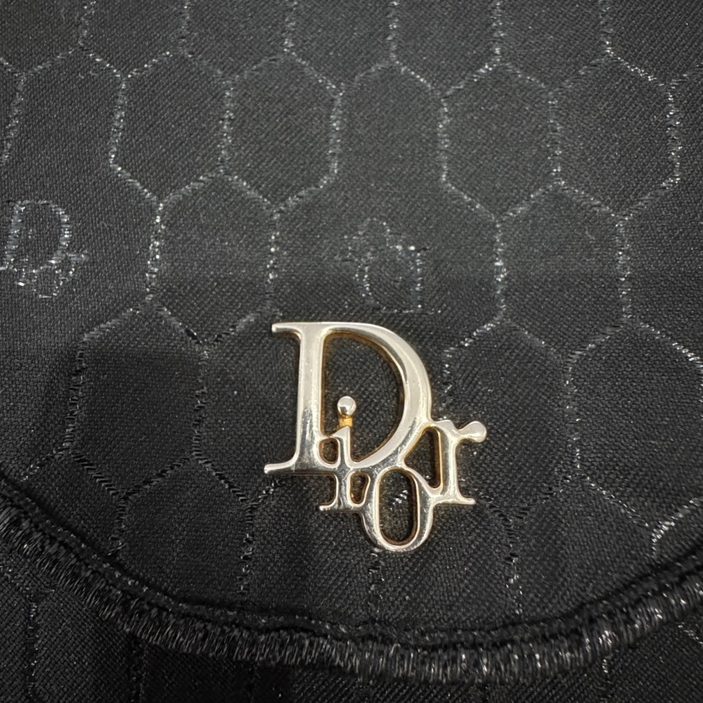 Christian Dior honeycomb envelope flap Crossbody clutch pouch shoulder - Picture 14 of 17